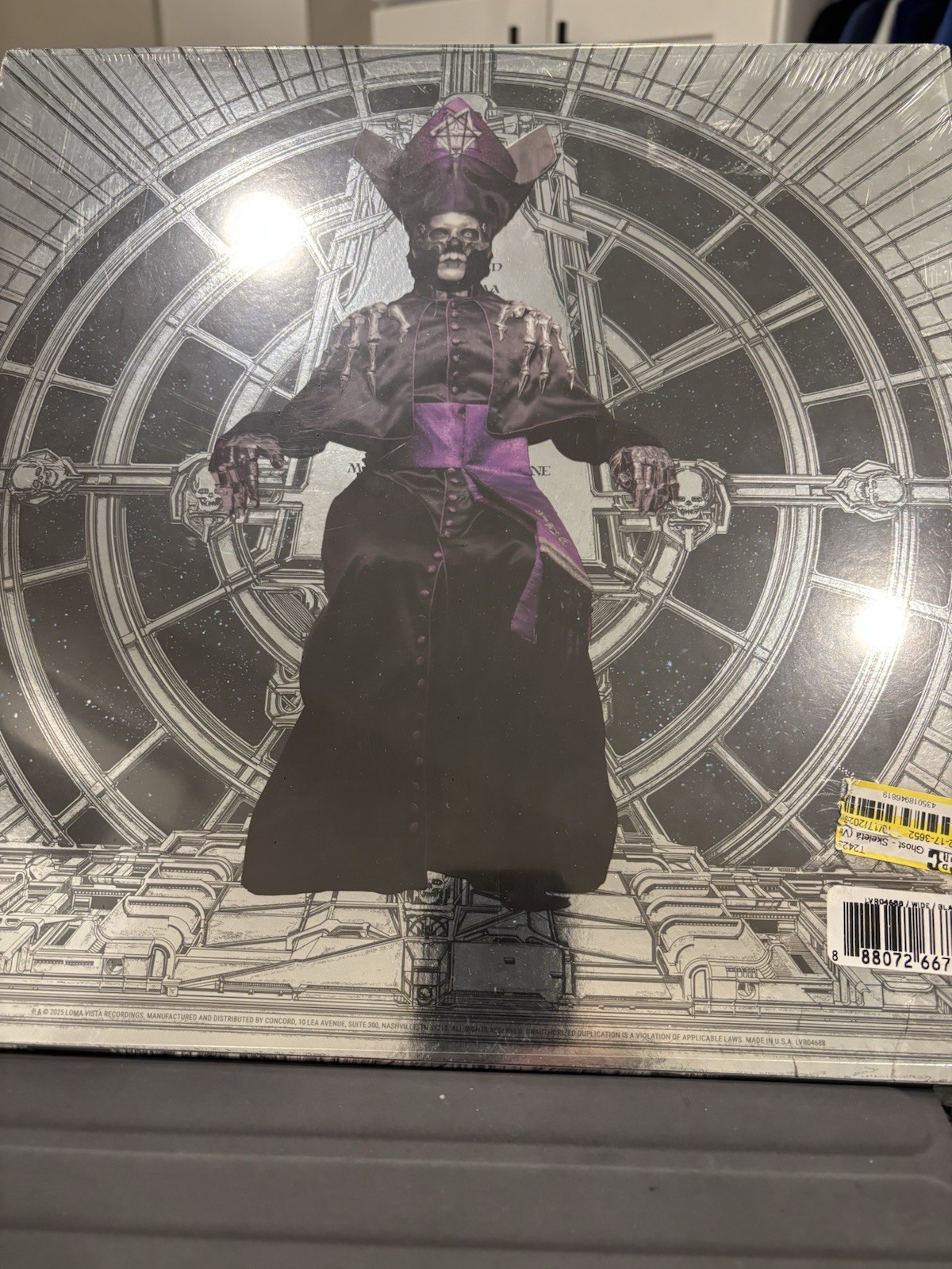 Ghost – Skeleta – Includes Collectible Papa V Overlay Vinyl LP New Sealed