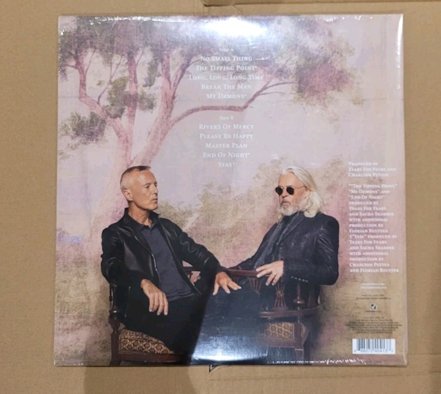 Signed TEARS FOR FEARS The Tipping Point (Black Gatefold Vinyl) sealed