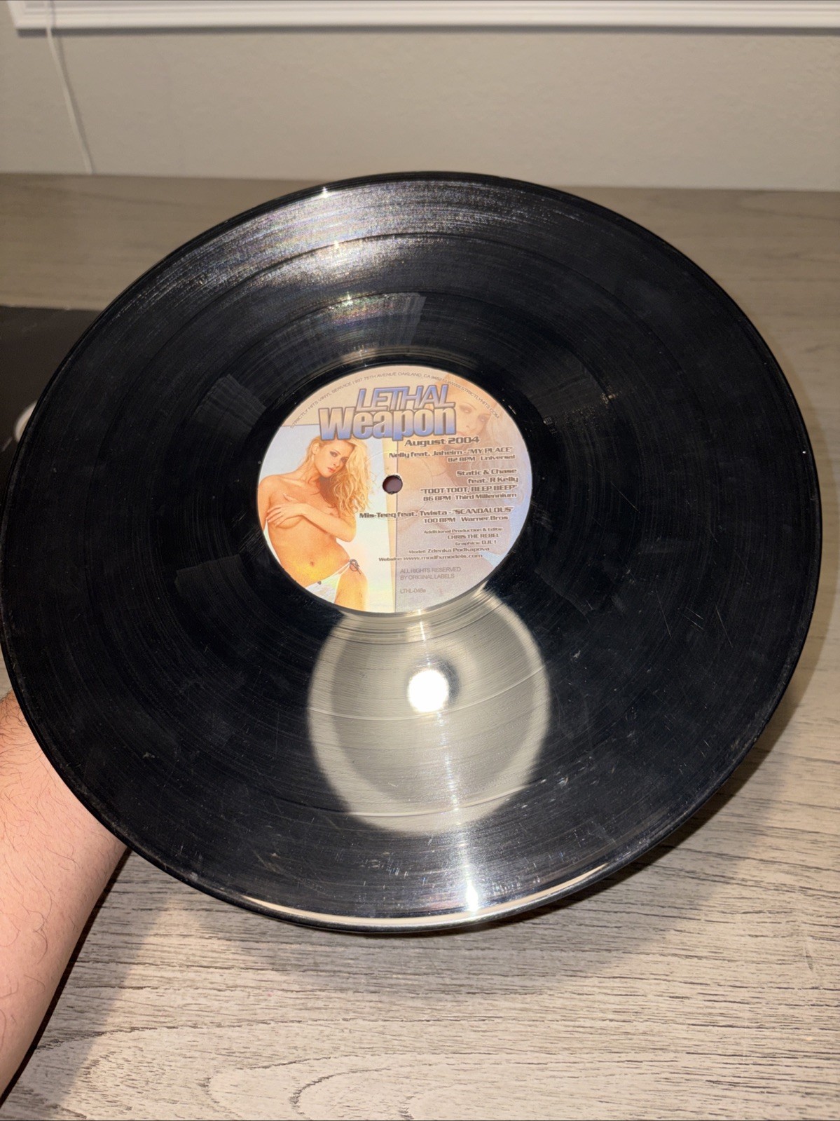 Lethal Weapon August 2004 LP 12″ Vinyl Hip Hop Nelly R Kelly Beastie Boys Jayz