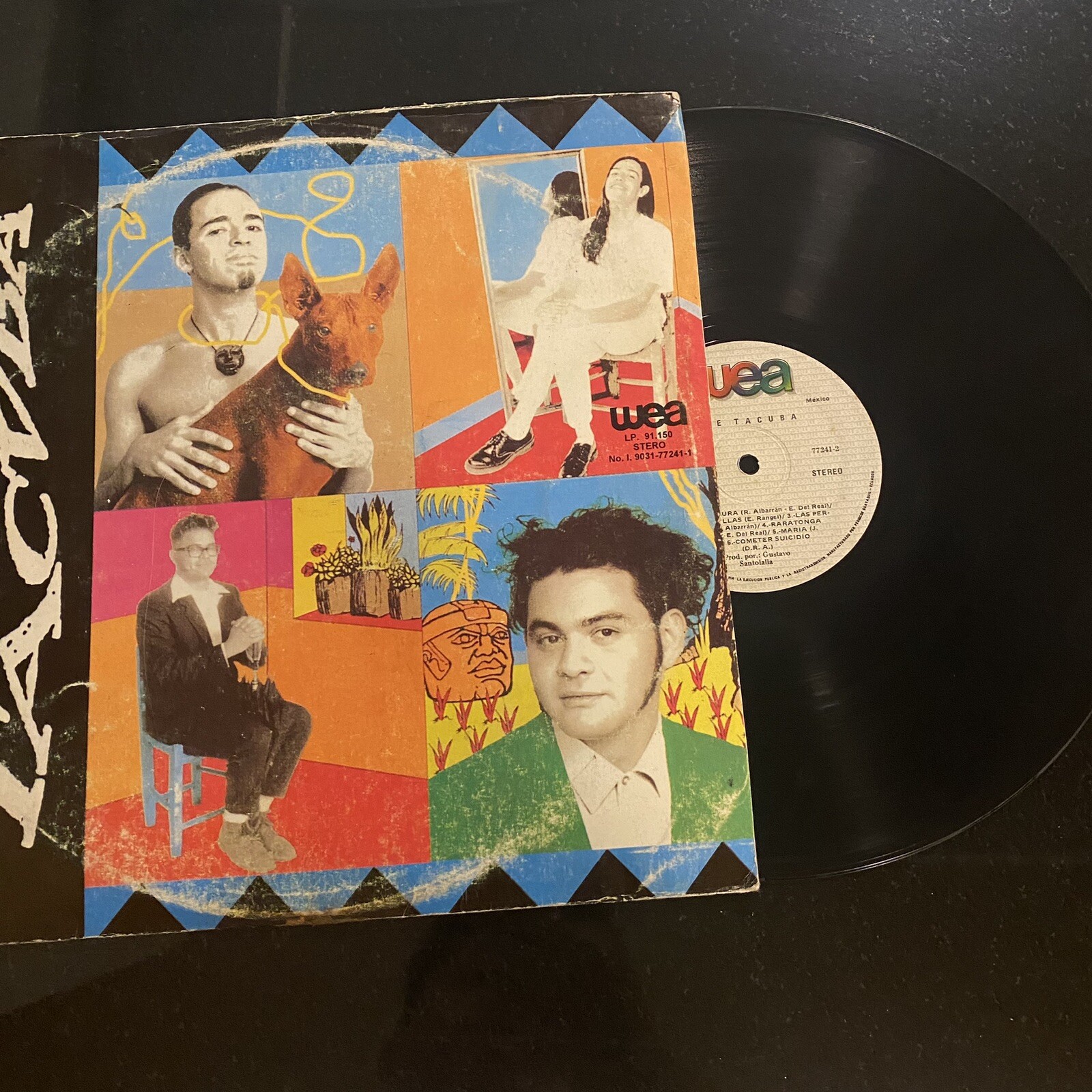Café Tacuba 1993 VERY RARE Ecuador Lp Mana Enanitos Café Tacuba Caifanes Soda