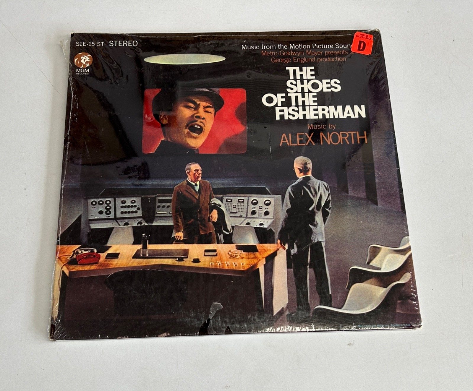 Alex North – The Shoes Of The Fisherman (LP 1968 MGM Gatefold) SEALED