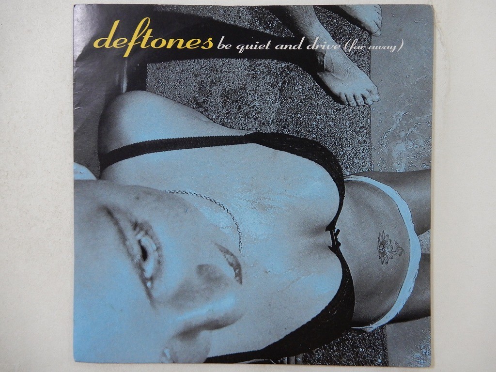Deftones Be Quiet And Drive (Far Away) Warner Bros. W0445 UK Blue Transparent