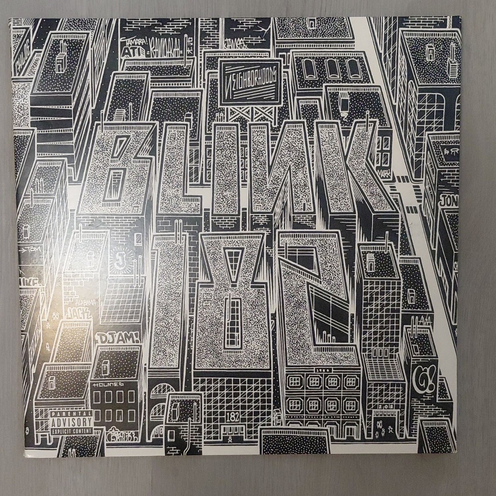 Blink-182 Neighbourhoods Interscope LP 12″ Black Vinyl Parental Advisory