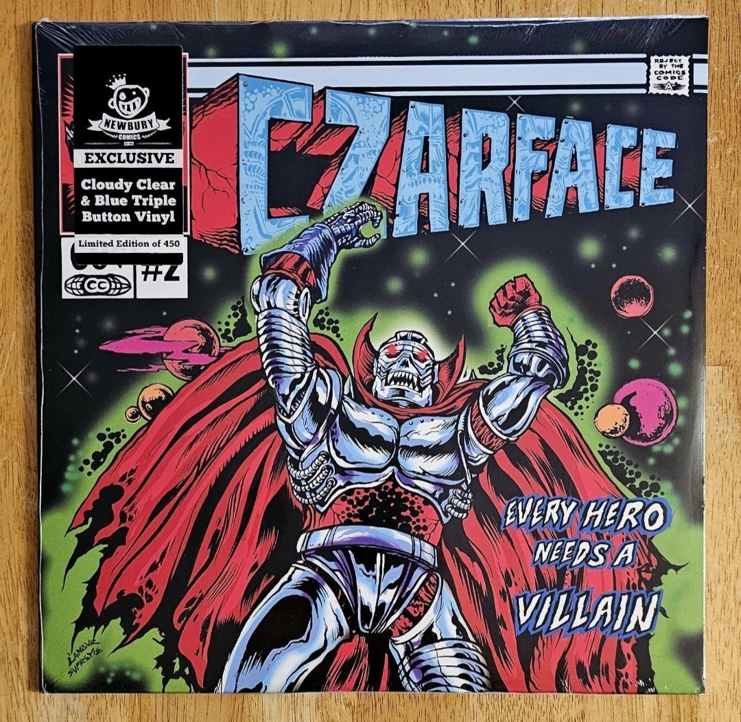 Czarface Every Hero Needs A Villain Colored Vinyl 2xLP NEW 1 / 450 MF DOOM
