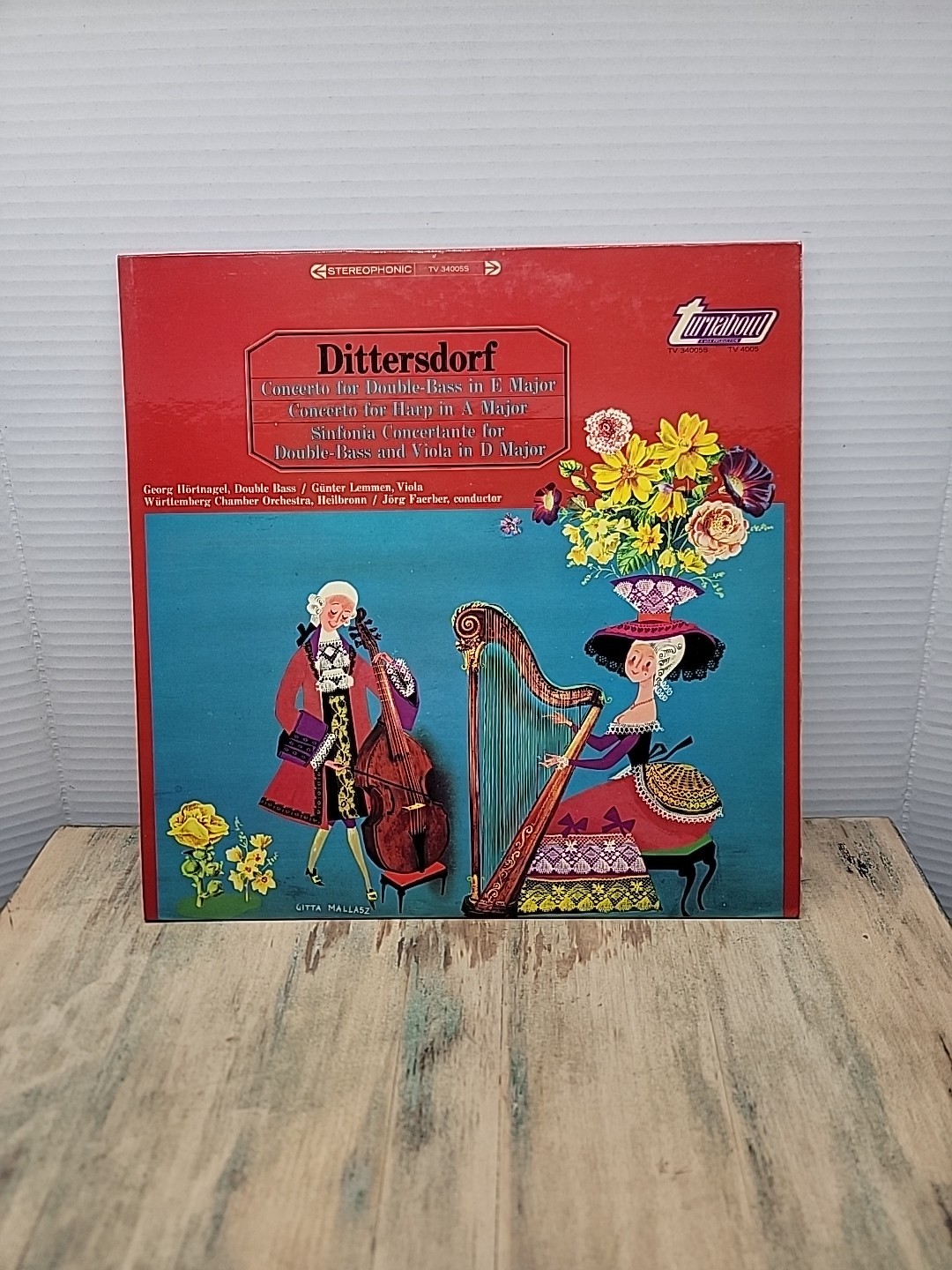 Dittersdorf Double Bass Concerto Wurttemberg Chamber Orch Heilbronn/0226