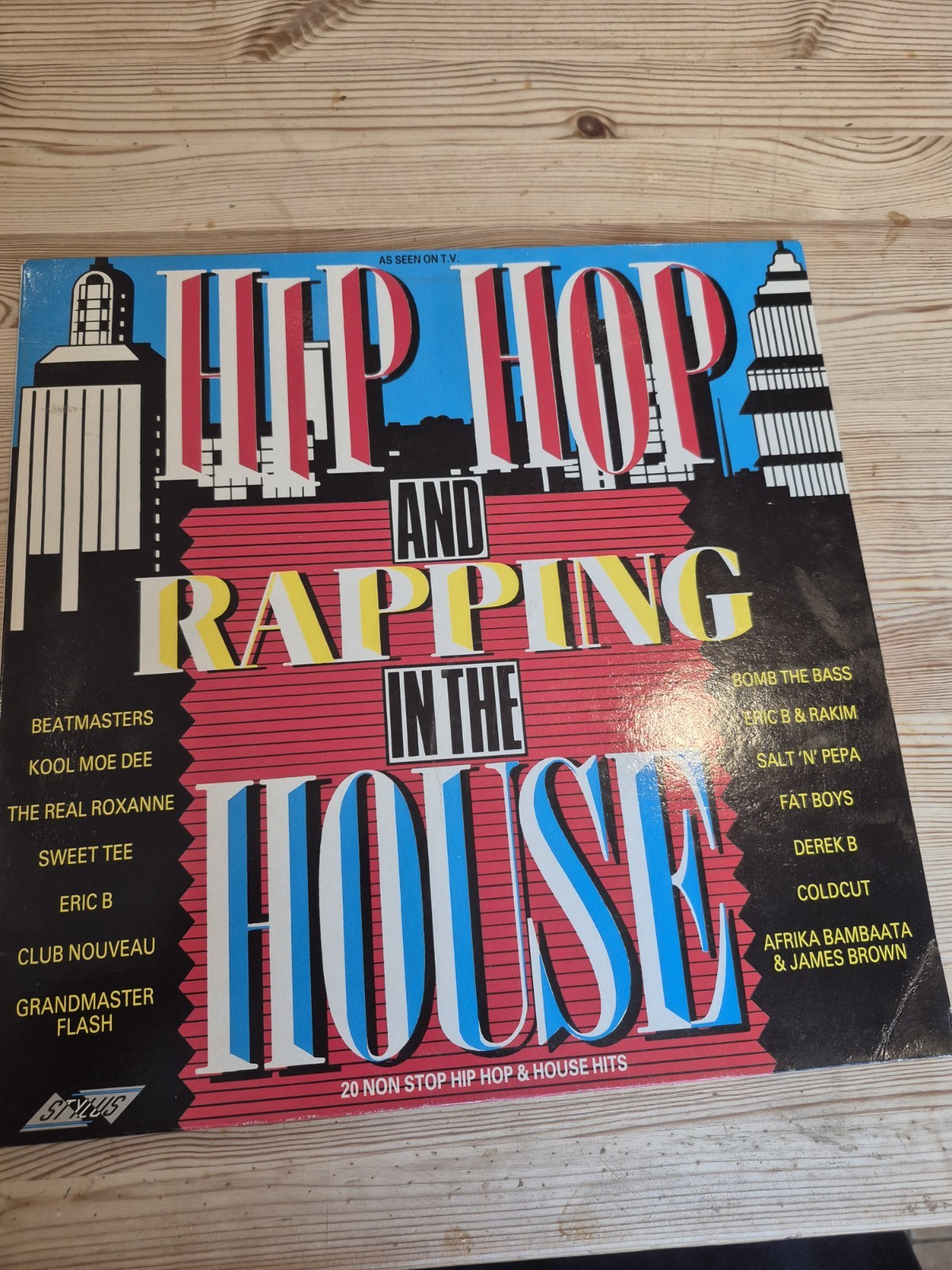 Various – Hip Hop And Rapping In The House – 12” LP Vinyl Record SMR 852