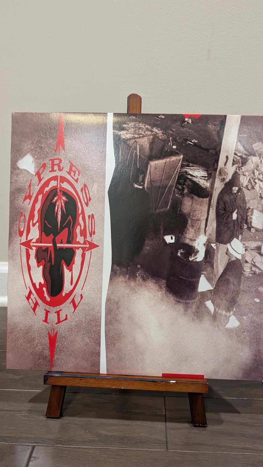 Cypress Hill Cypress Hill Ruffhouse Rap Hip-Hop Vinyl LP 12″ Red