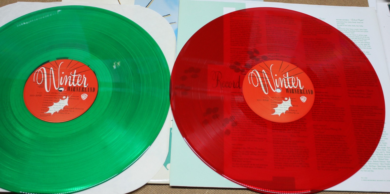 Winter Wonderland US Promo 2 LP Music & Messages ZZ Top Pee Wee Herman Lou Reed