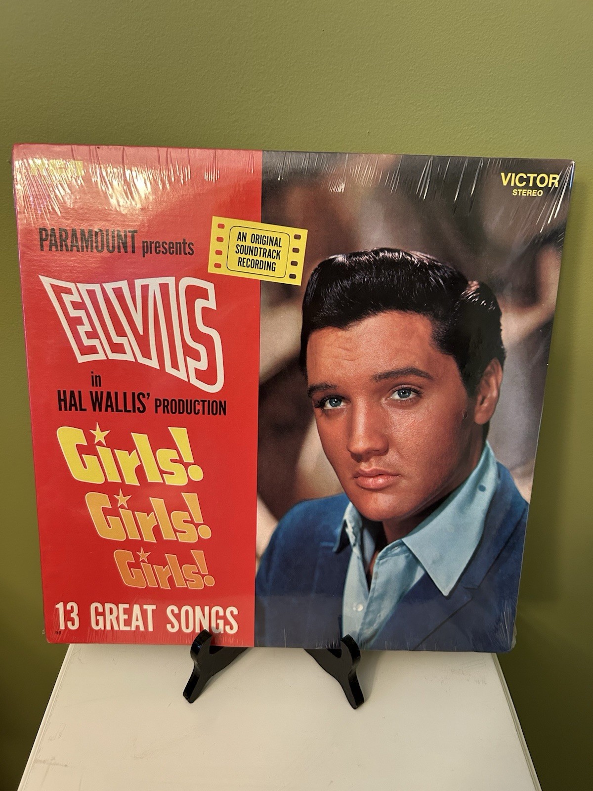 Elvis Presley Girls Girls Girls SEALED Stereo LP RCA Victor LSP-2621 1962