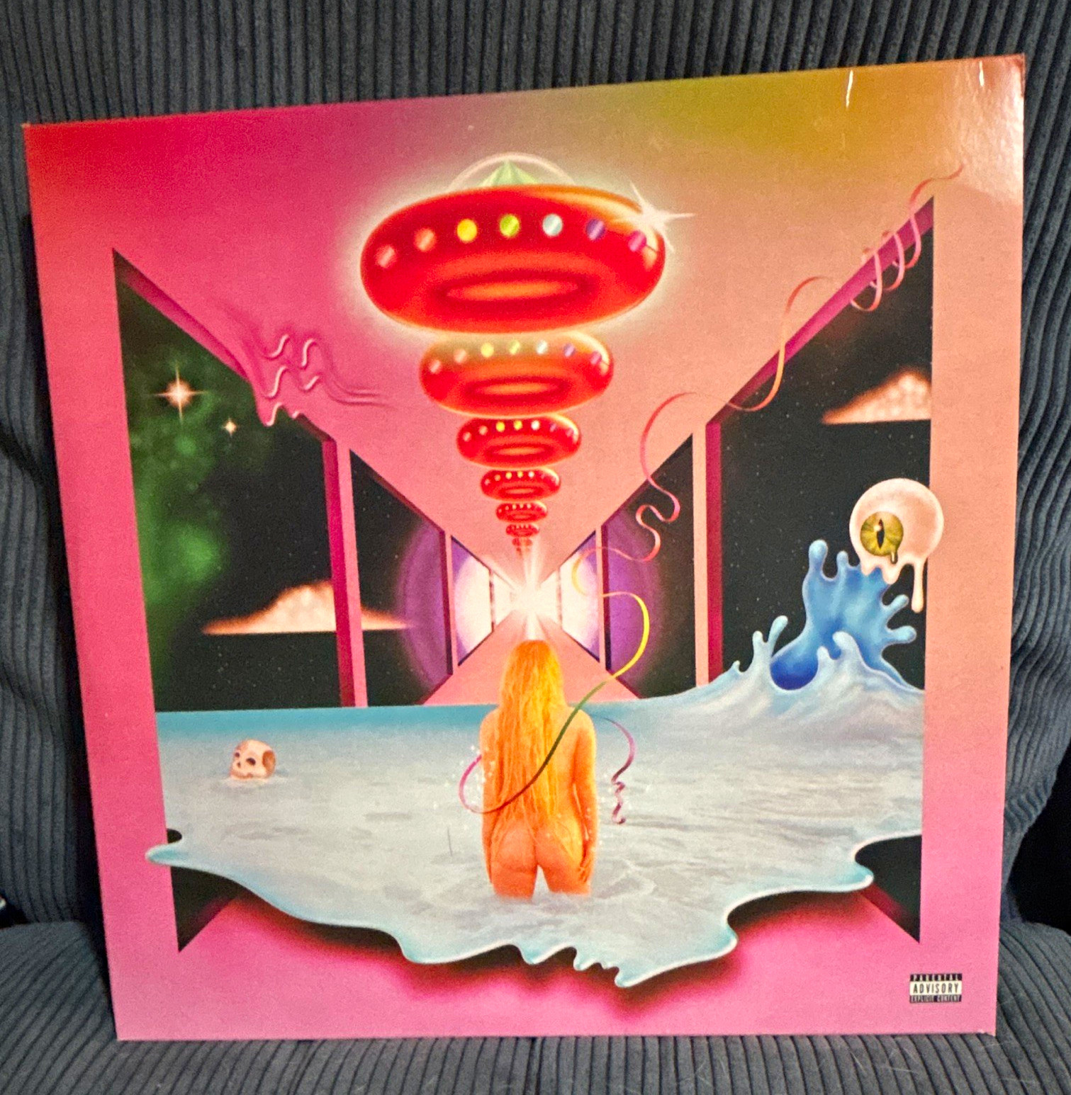 Travis Scott Astroworld 12″ Vinyl LP Record Cactus Jack Hip-Hop Cardboard