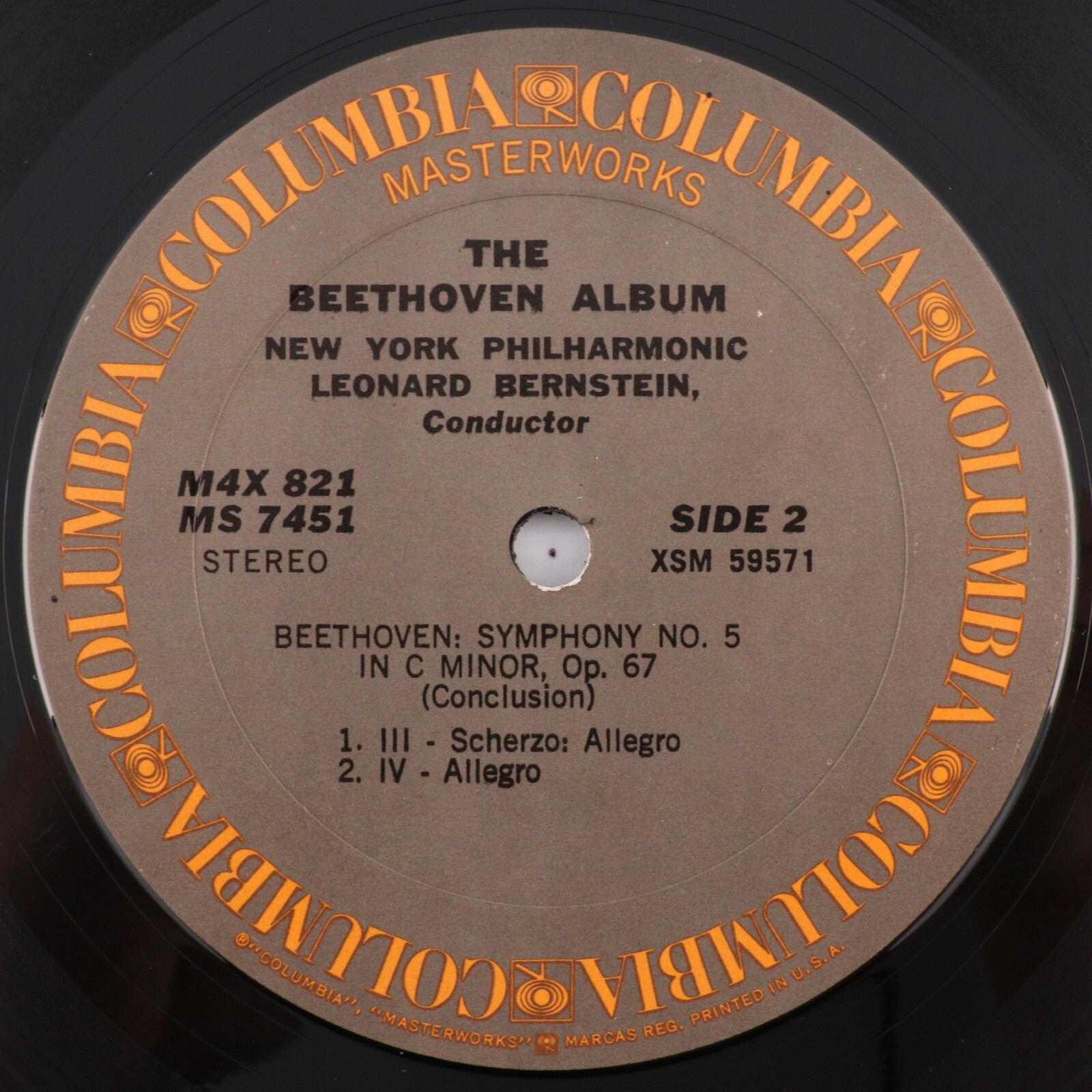 The Beethoven Album – Bernstein, Ormandy, Condie – 4x LP Record Box Set M4X 821