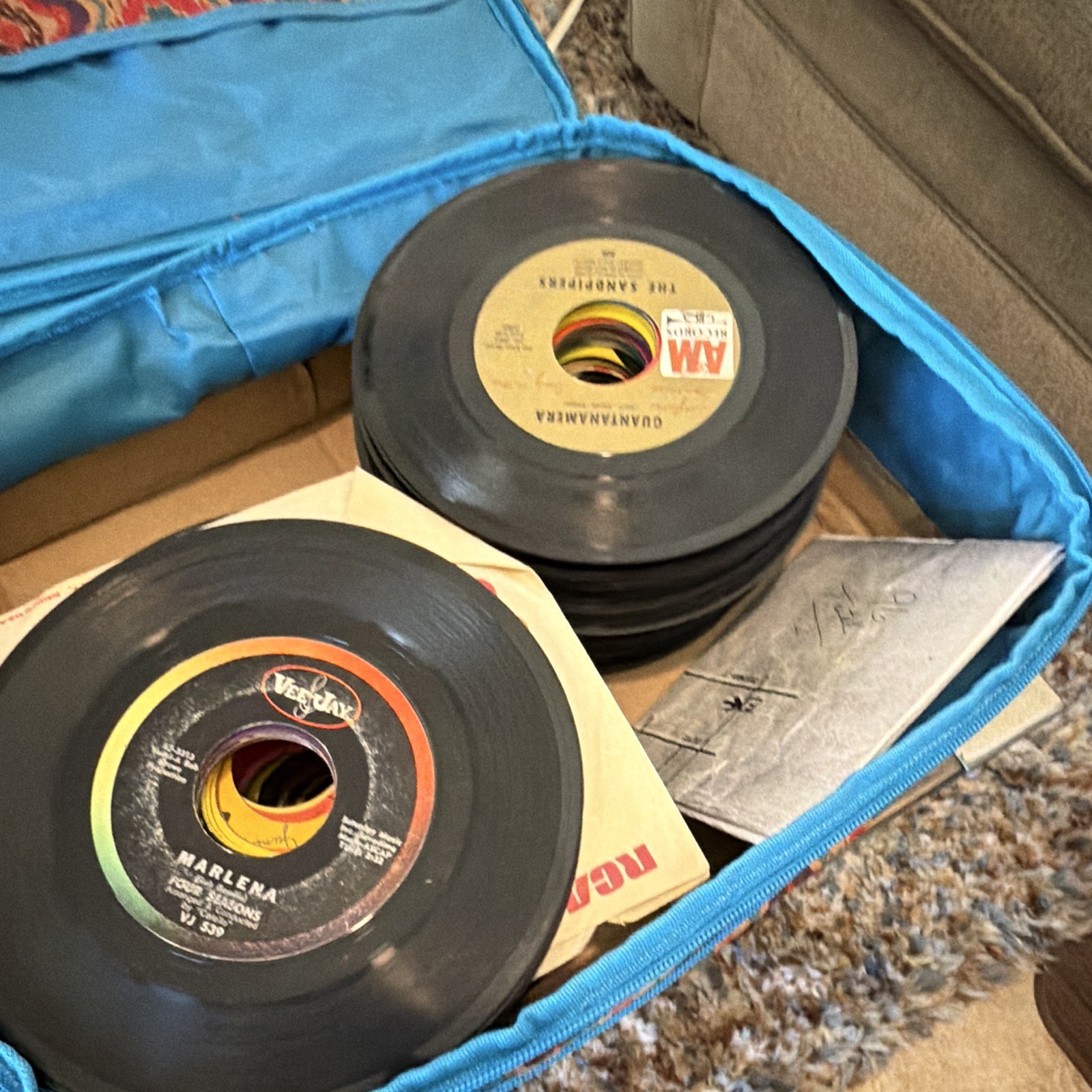 Collectables Golden Hits Oldies Various 7″ 45 RPM Vinyl Singles Lot G+