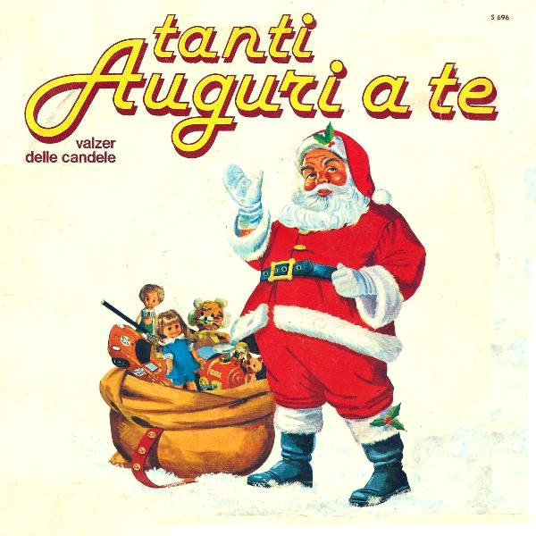 45 RPM Record Christmas Songs – Happy Birthday To You // Candle Waltz