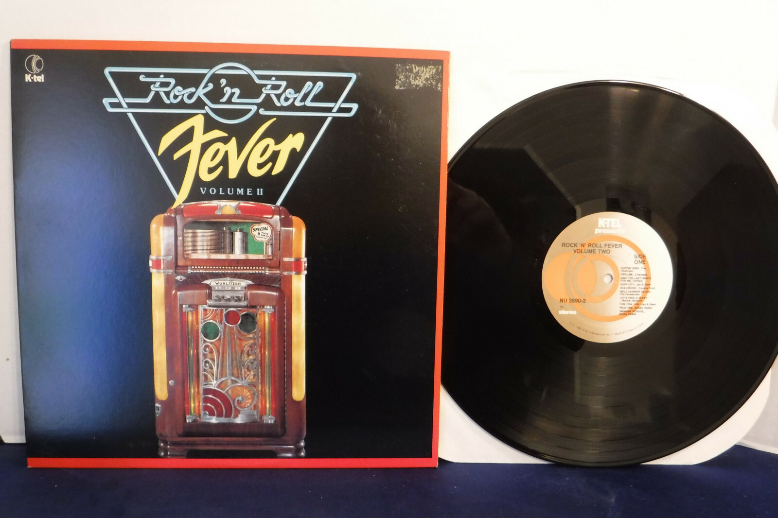 Rock N Roll Fever Volume II, K-Tel Records NU 2890-2, 1982 Rock & Roll, Pop Rock