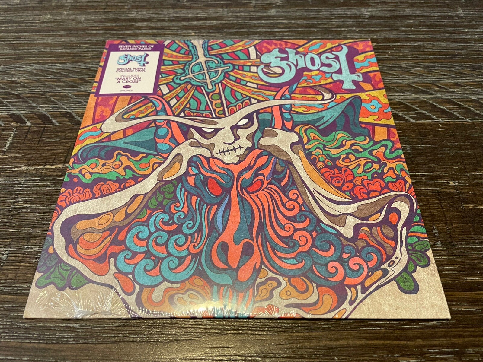 Ghost “Seven Inches Of Satanic Panic” 7″ (Vinyl, Loma Vista) *Damaged Jacket*