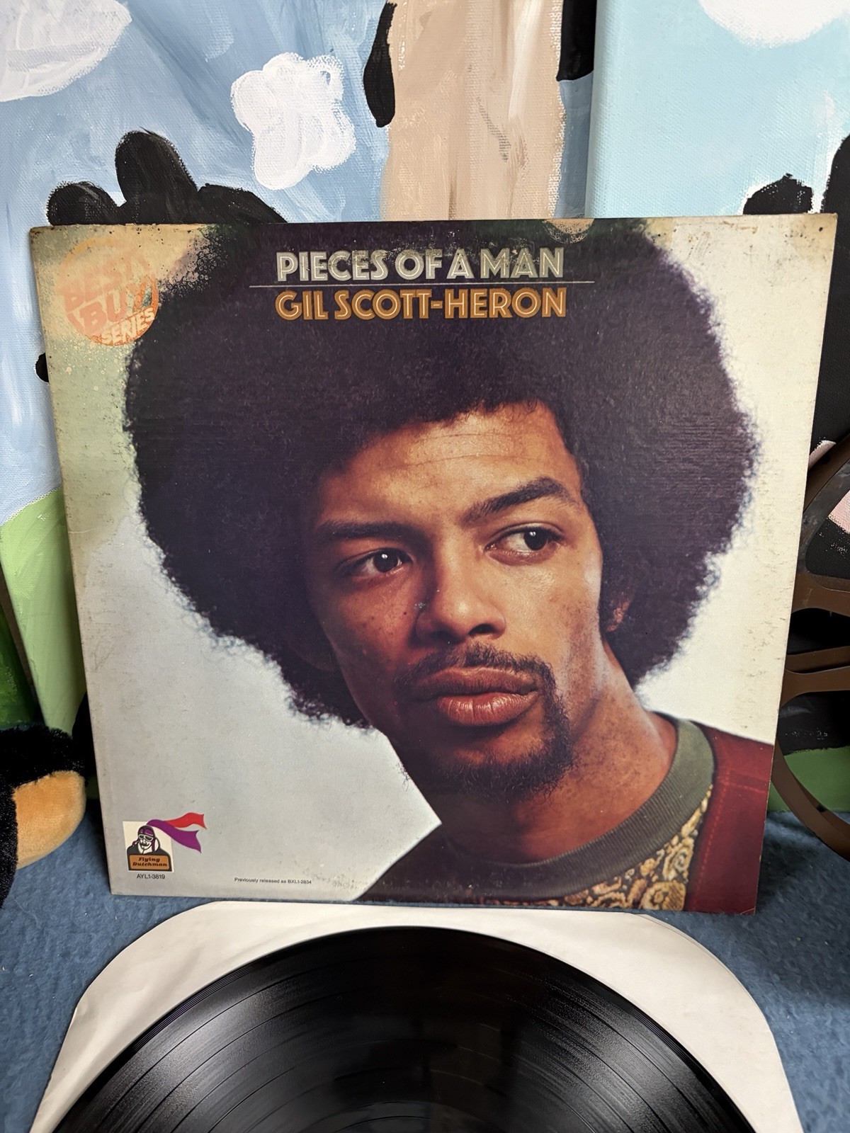 Gil Scott-Heron Pieces Of A Man 1971 Debut Vinyl Record Album LP RCA Records FD