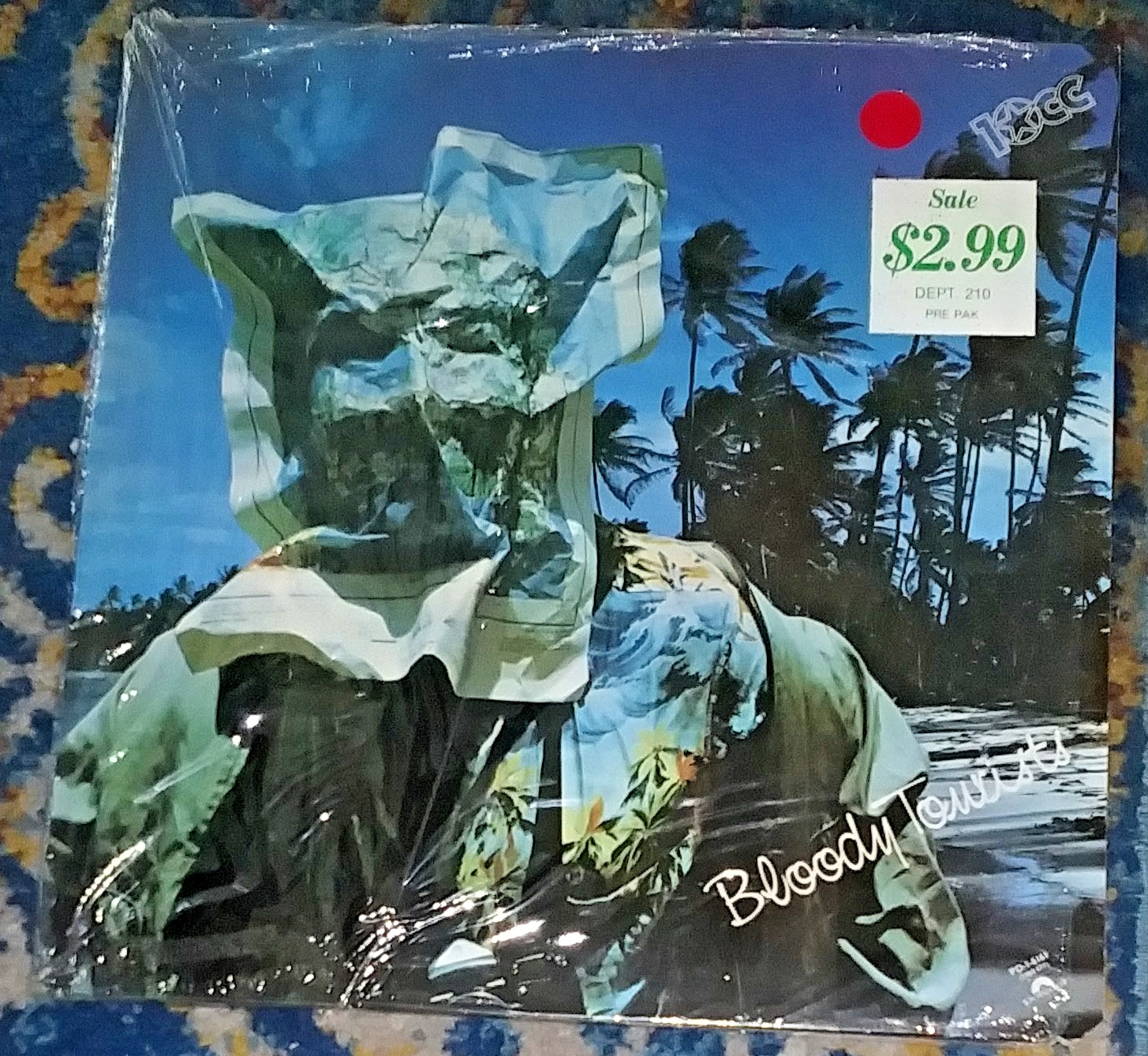 BLOODY TOURISTS / 10cc 1978 POLYDOR LP PD-1-6161 in Original Shrinkwrap