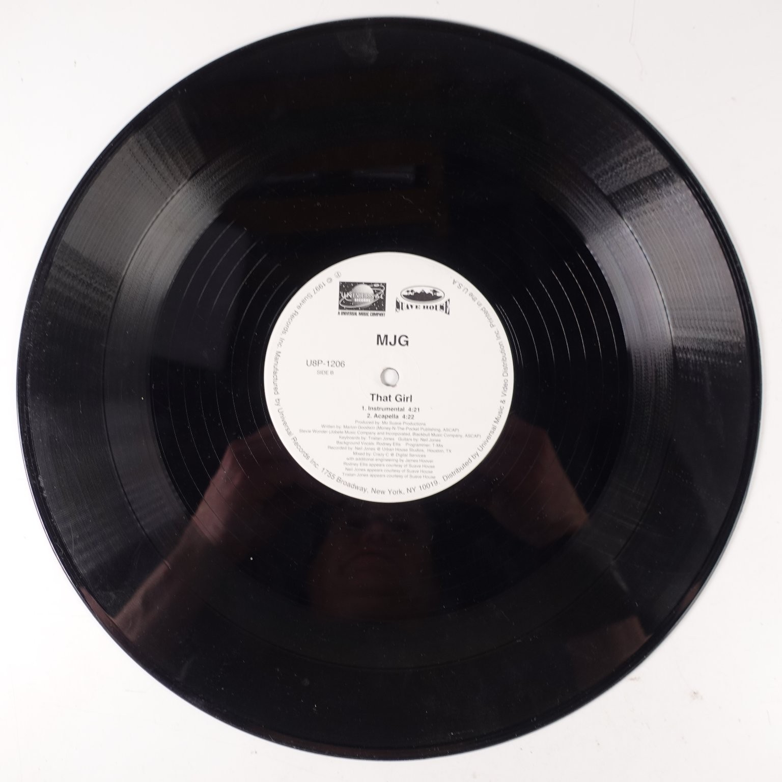 MJG – That Girl 12″ Single Record 1997 Suave House Universal Hip Hop Rap