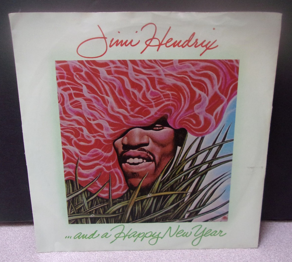 JIMI HENDRIX: …and a Happy New Year – 1974 Reprise Records PRO 595 7″ Vinyl