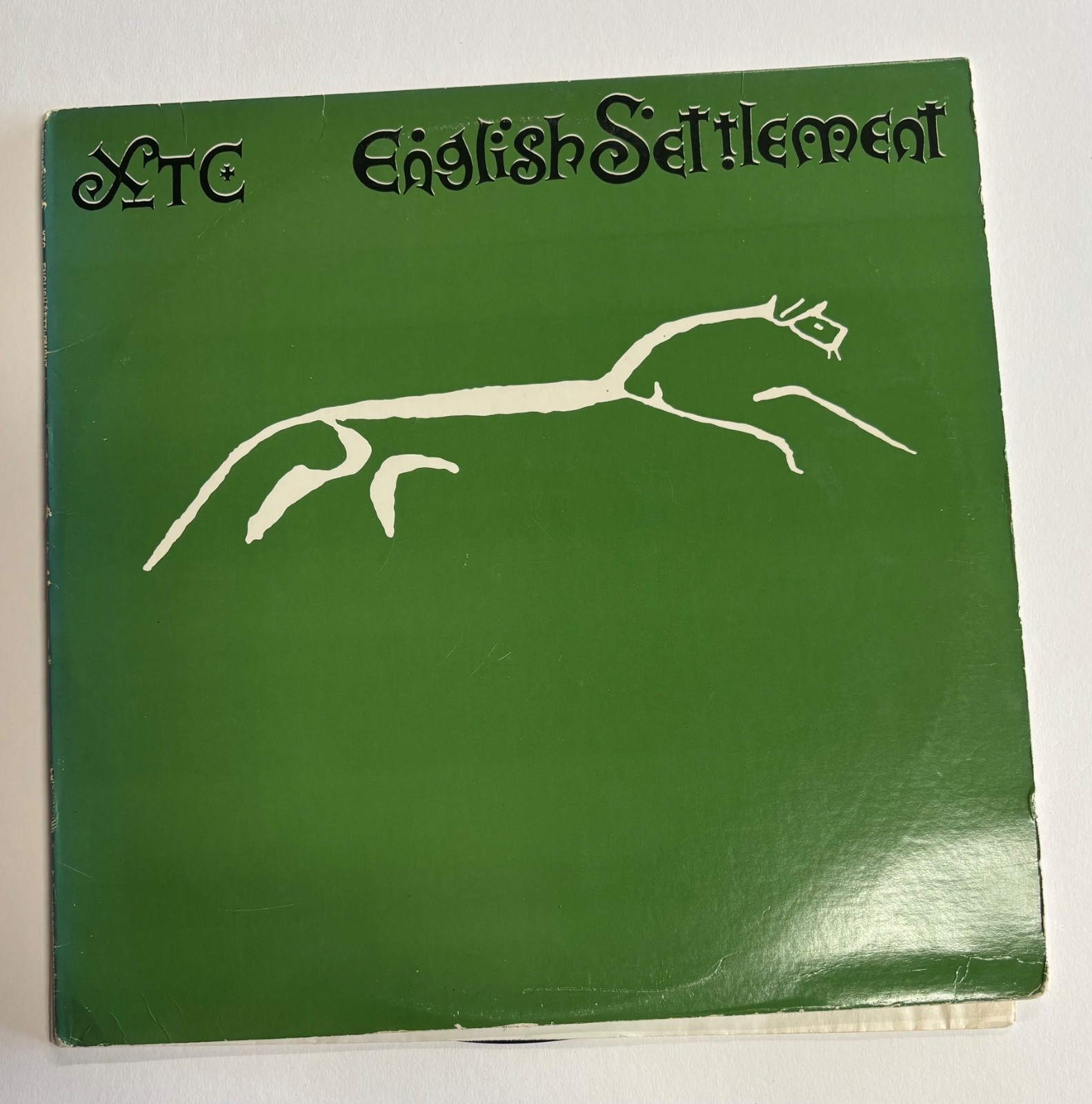 XTC English Settlement 12” Vinyl Record LP 1982 Epic Virgin Records ARE 37943