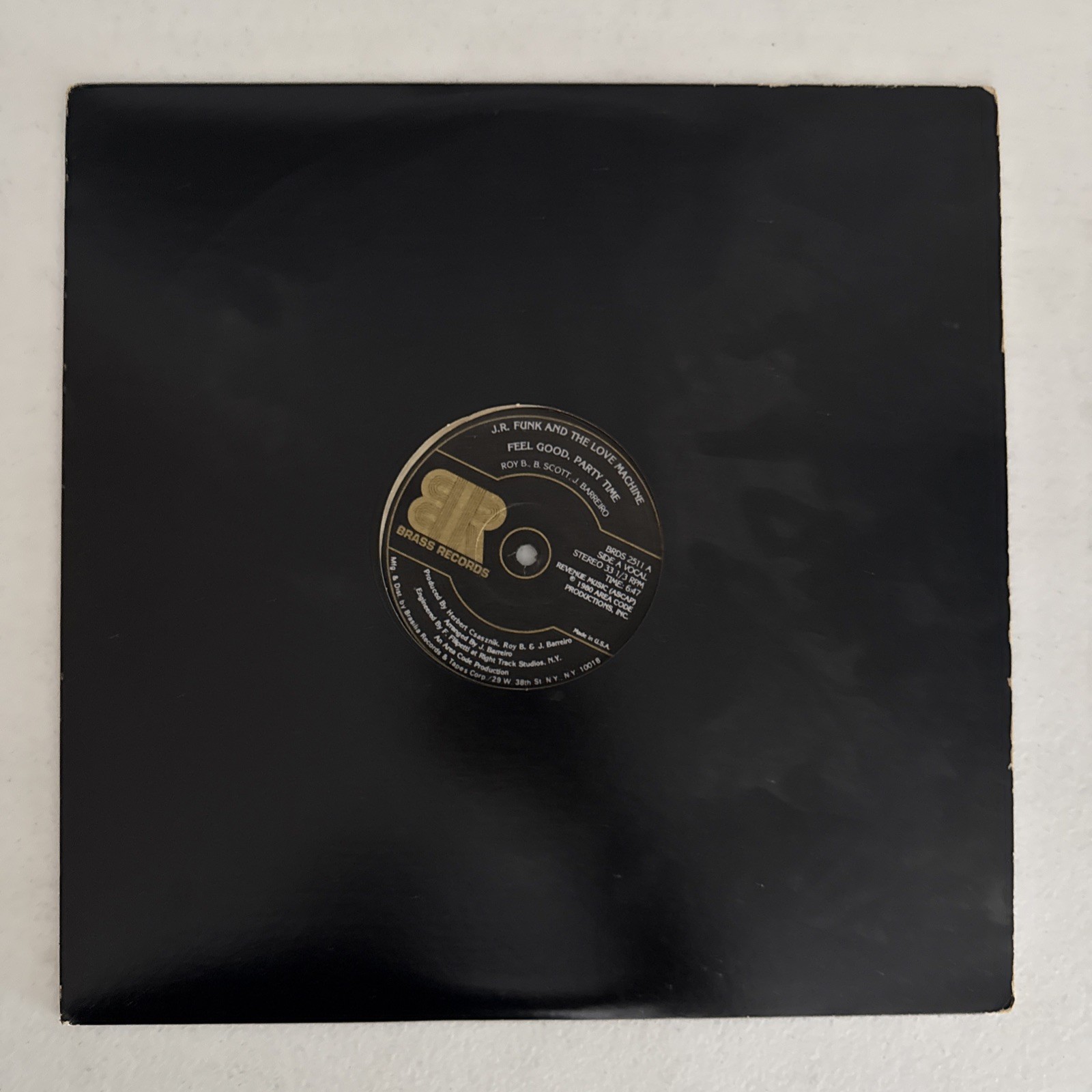 J.R. Funk And The Love Machine – Feel Good, Party Time | Vinyl | 1987 | FMS623
