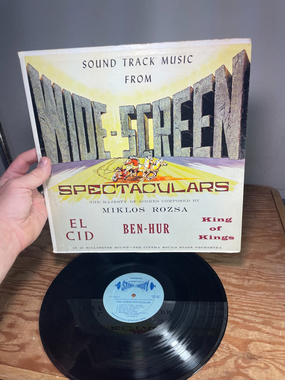 Sound Track from Wide-Screen Spectaculars Miklos Roza Somerset