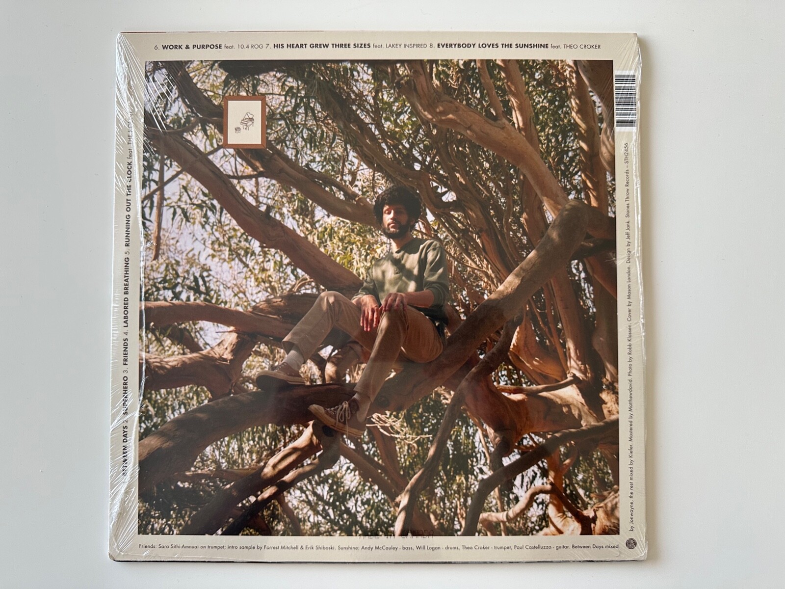 KIEFER – BETWEEN DAYS – VINYL LP – STONES THROW RECORDS – STH-2456