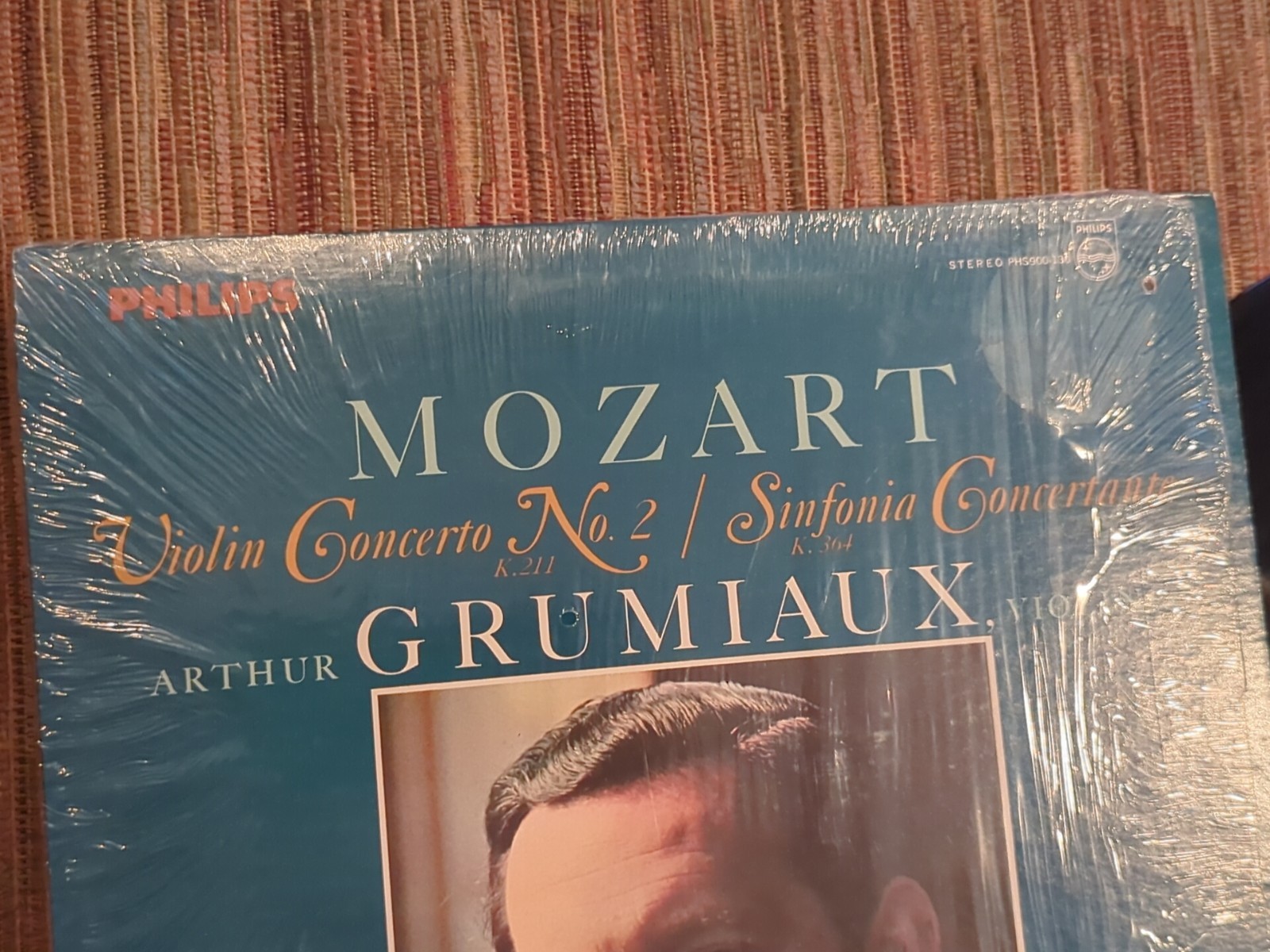 Mozart – Violin Concerto No.2 / Philips PHS900-130. NM – Vinyl In shrink