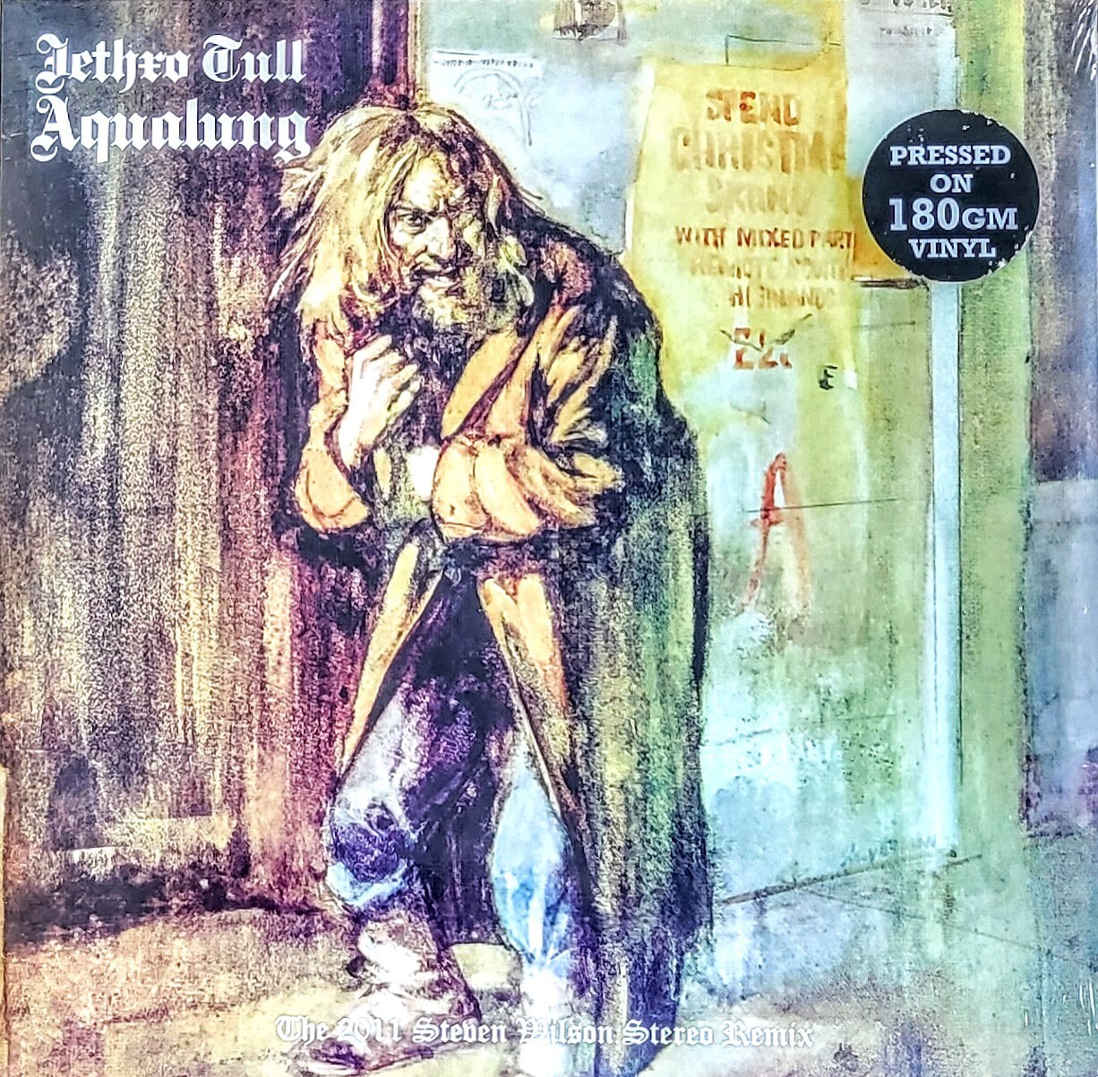 JETHRO TULL-AQUALUNG – 180 GRAM-VINYL LP ” NEW, SEALED ” STEVEN WILSON REMIX