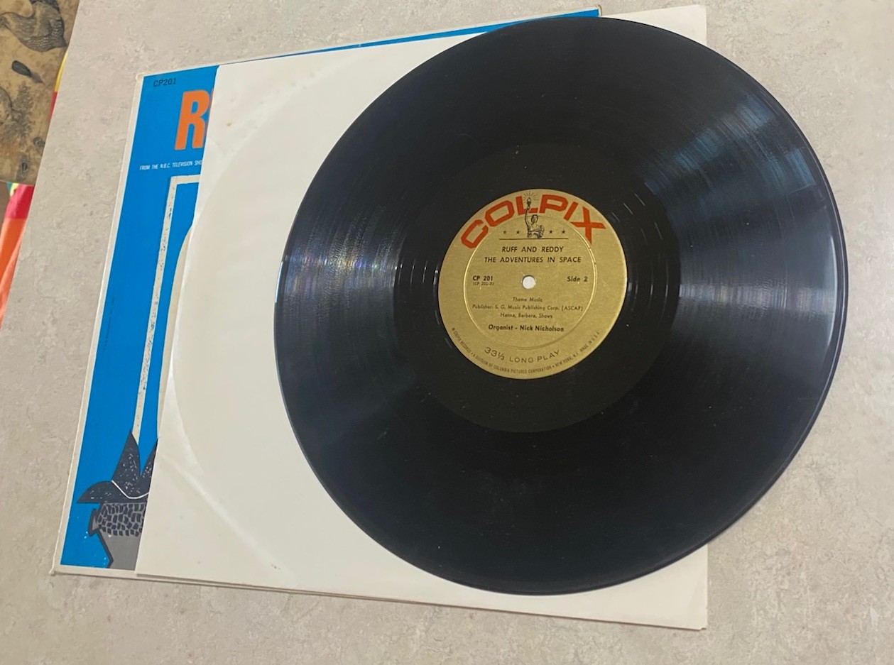 Ruff & Reddy Adventures In Space Colpix Records – CP 201 Original Mono Vinyl LP