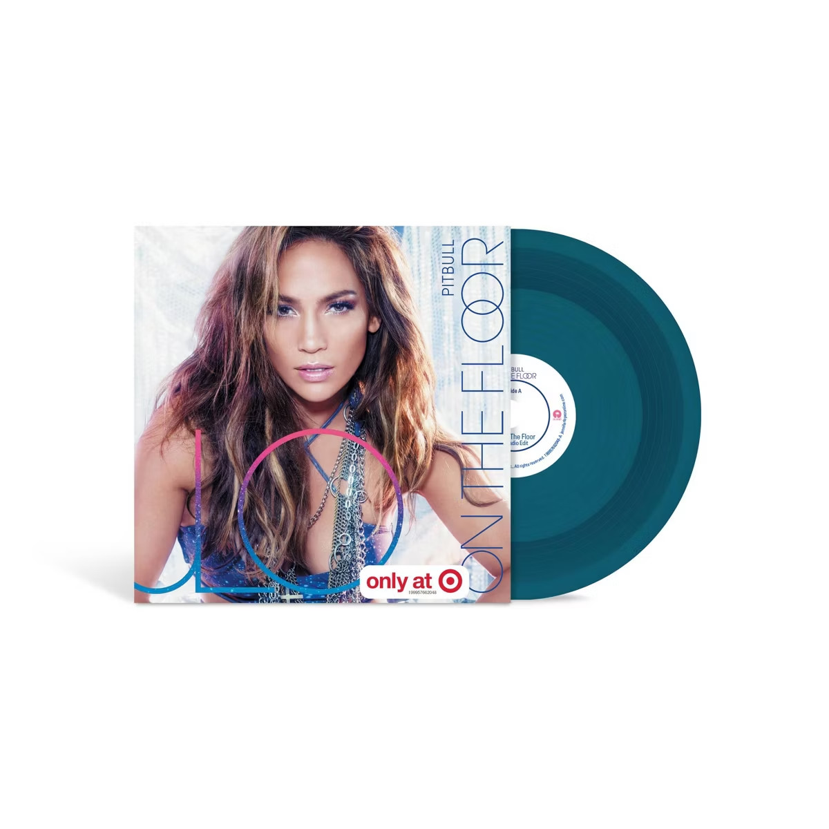 Jennifer Lopez On The Floor / On The Floor (CCW Radio Mix) Color 4″ Tiny Vinyl