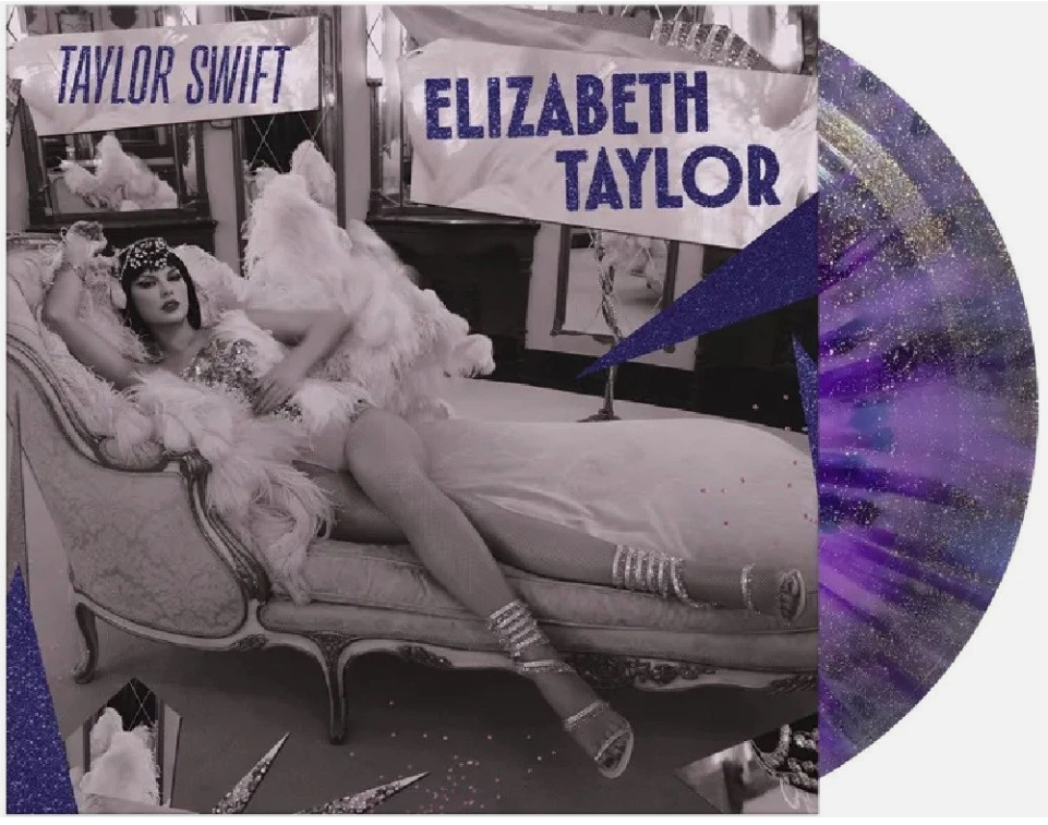 Taylor Swift Elizabeth Taylor Violet Glitter Vinyl 45 7″ Record Store Day 2026