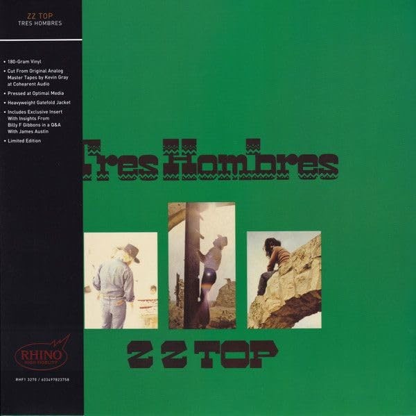 ZZ TOP – Tres Hombres Start Your Ear Off Right 2025 reissue – Vinyl – J3z
