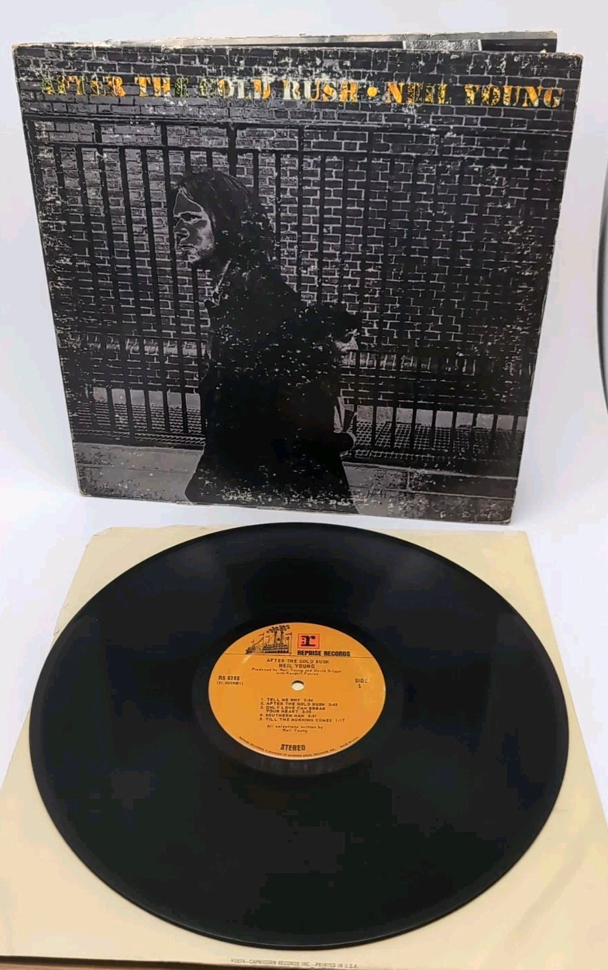 Neil Young – After The Gold Rush – Vinyl LP Record – Vintage 1970 Gatefold – G+