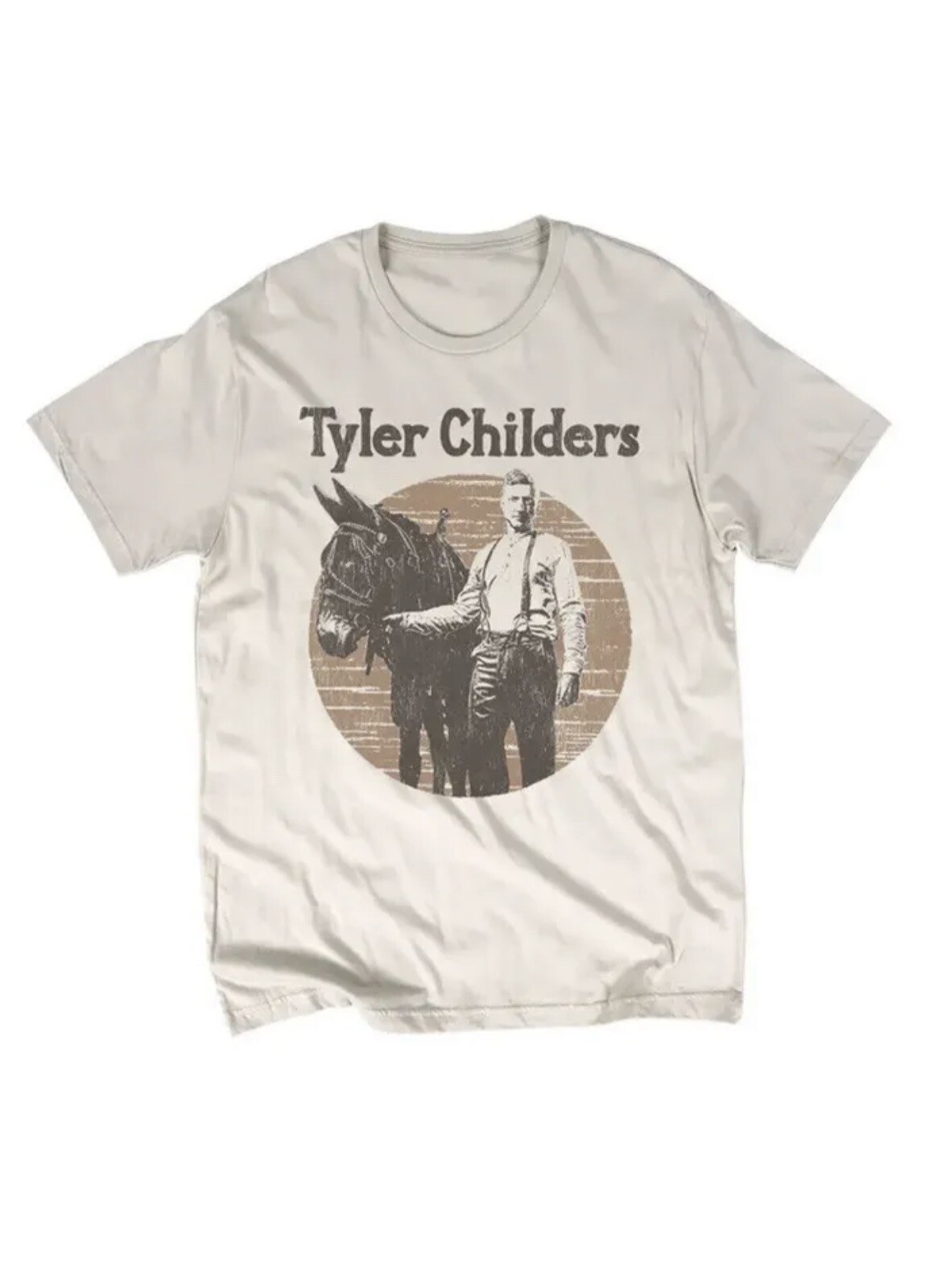 Tyler Childers Rustin’ In The Rain Rust Edition Vinyl T-Shirt Box Large New