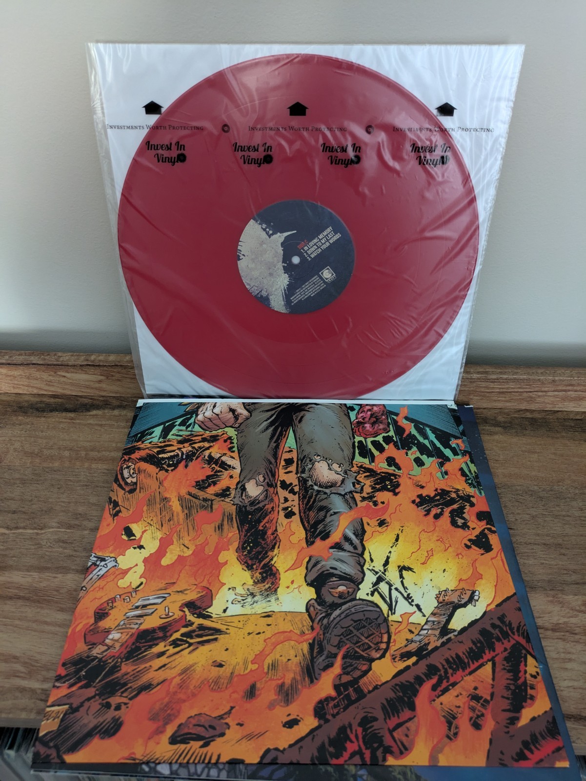 ALTER BRIDGE:One Day Remains LP Z2 Comics Edition Red Vinyl