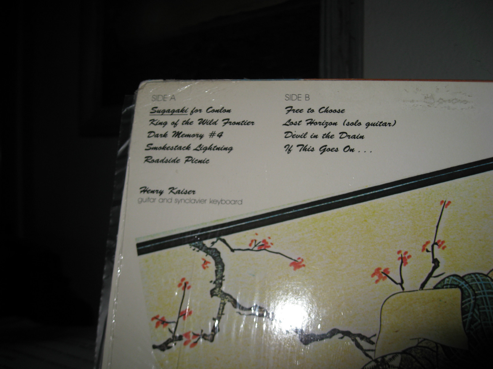 Henry Kaiser Devil In The Drain SHRINK SST-018 + SST AD Inserts!! NM-/EX