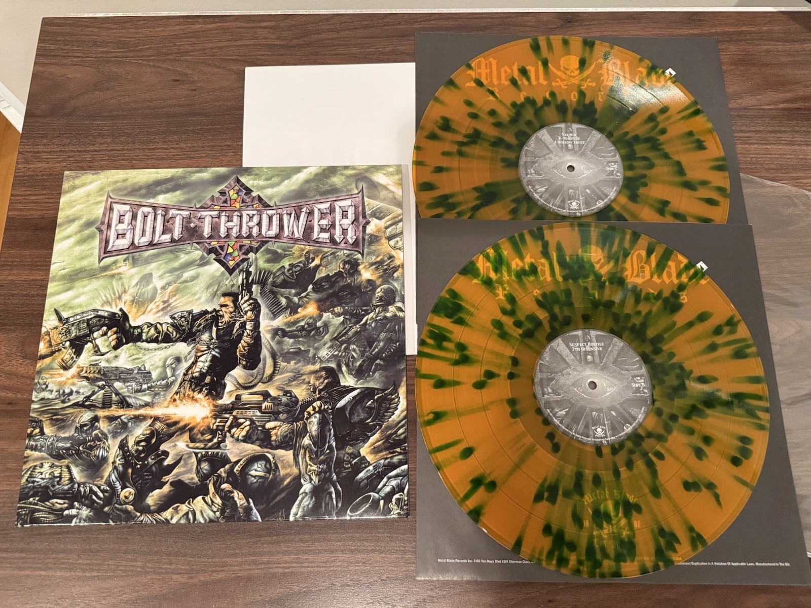 Bolt Thrower Vinyl LP Lot Mercenary Honour Valour Pride Loyal Rare Death Metal