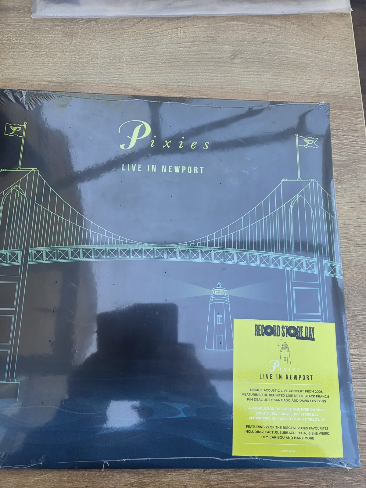 Pixies Live In Newport – RSD 2026 Green And Yellow double vinyl LP sealed