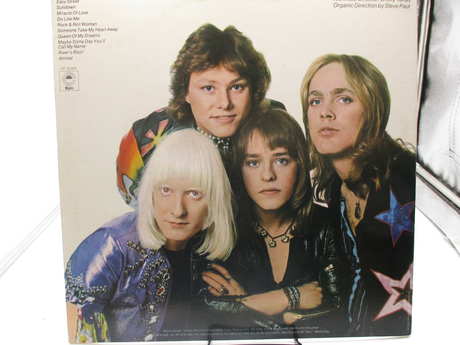 EDGAR WINTER GROUP Shock Treatment PE 32461 LP NM c VG+ Ultrasonic Clean.