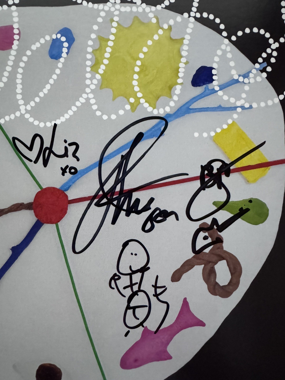The Beths – Straight Line Was A Lie – SIGNED COVER – Blue Sky Colored Vinyl