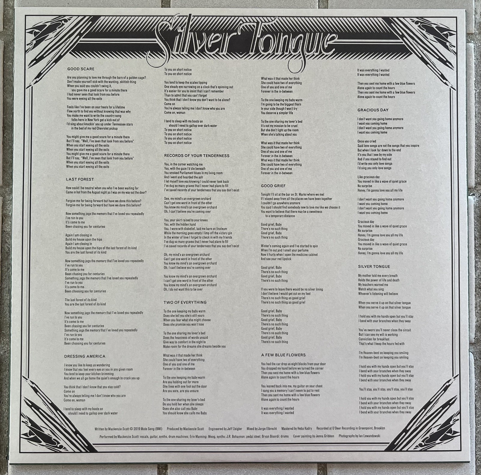 Torres Silver Tongue Green Silver Saturn’s Return Vinyl LP Boygenius Lykke Li