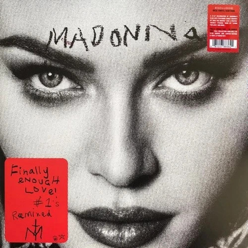 Madonna Finally Enough Love 2LP Walmart Exclusive Red Transulcent VINYL RARE