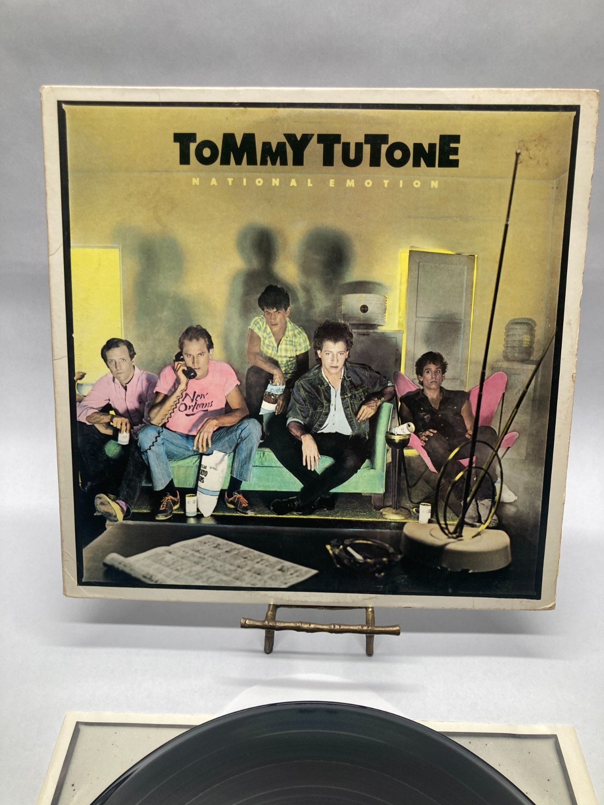 Tommy Tutone National Emotion Vintage Vinyl LP 1983 Columbia Record FC 38425
