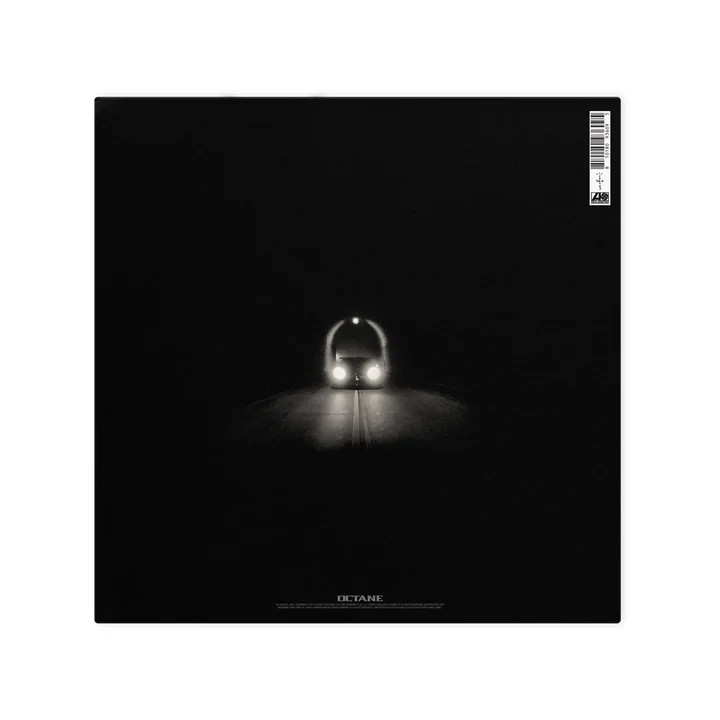 Don Toliver OCTANE SIGNED Cover 2LP Vinyl Tunnel Edition Metallic Silver Vinyl