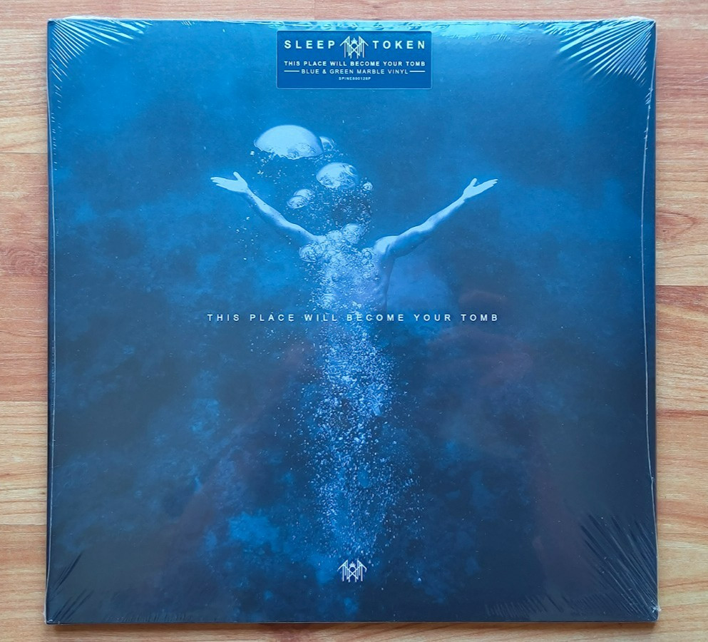 Sleep Token – This Place Will Become Your Tomb – Blue/Green Marble Vinyl LP, NEW
