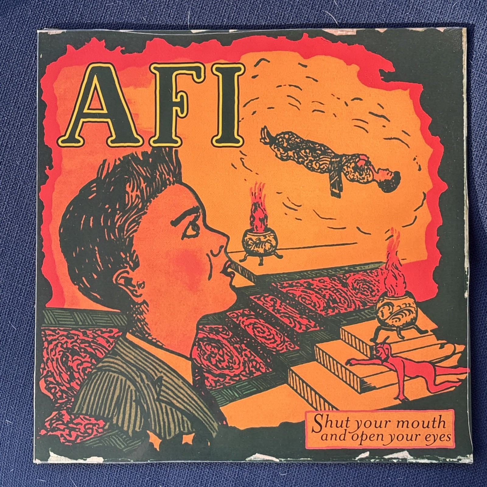 AFI – Shut Your Mouth And Open Your Eyes Vinyl LP Reissue SEALED MINT!