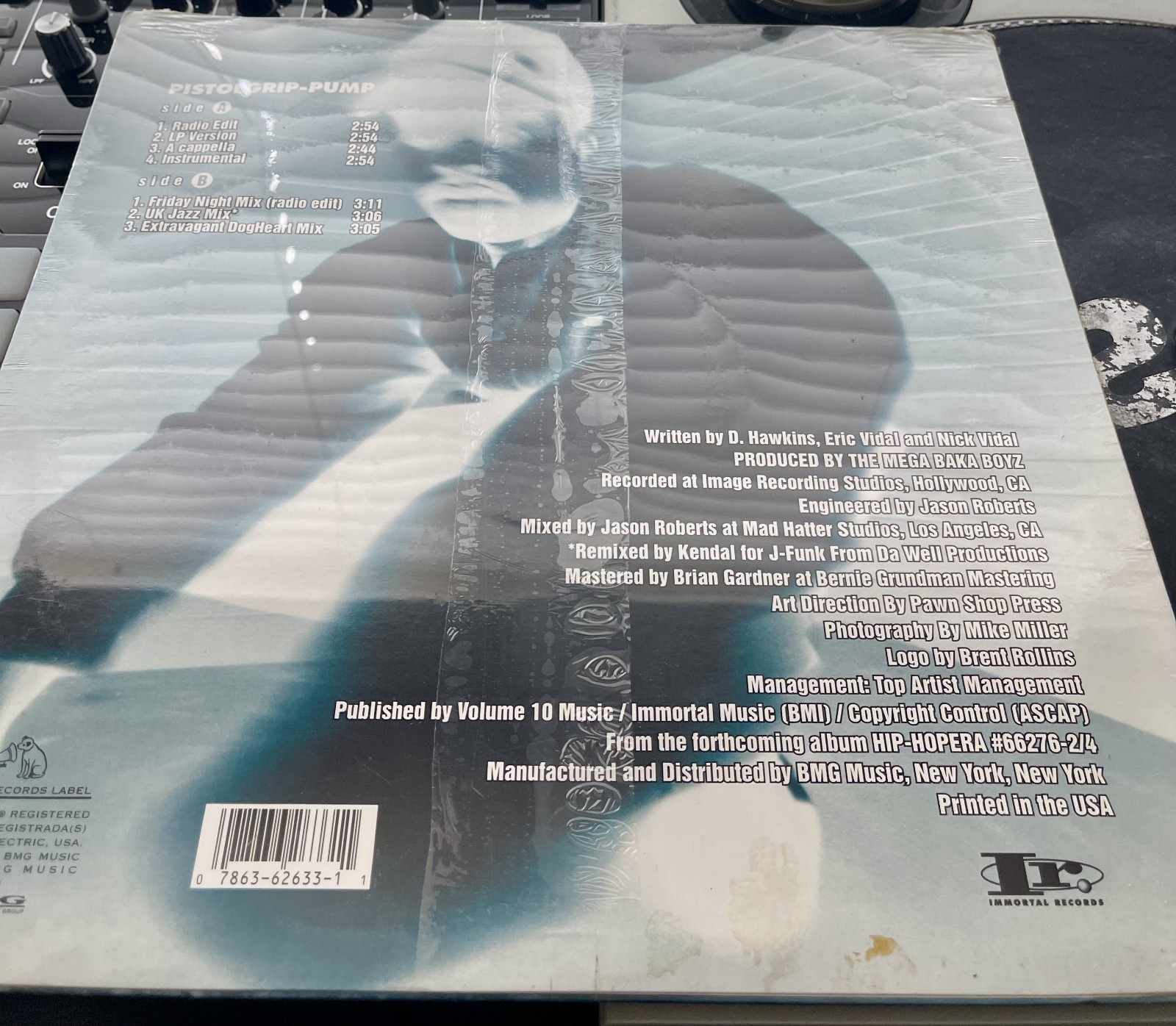 Volume 10 – Pistolgrip Pump OG 1993 Press 12” Orange Vinyl In Pic Cover SEALED