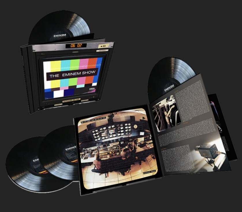 The EMINEM Show 20th ANNIV. Expanded Vinyl + Book Set 180G Vinylx4 (Sealed)