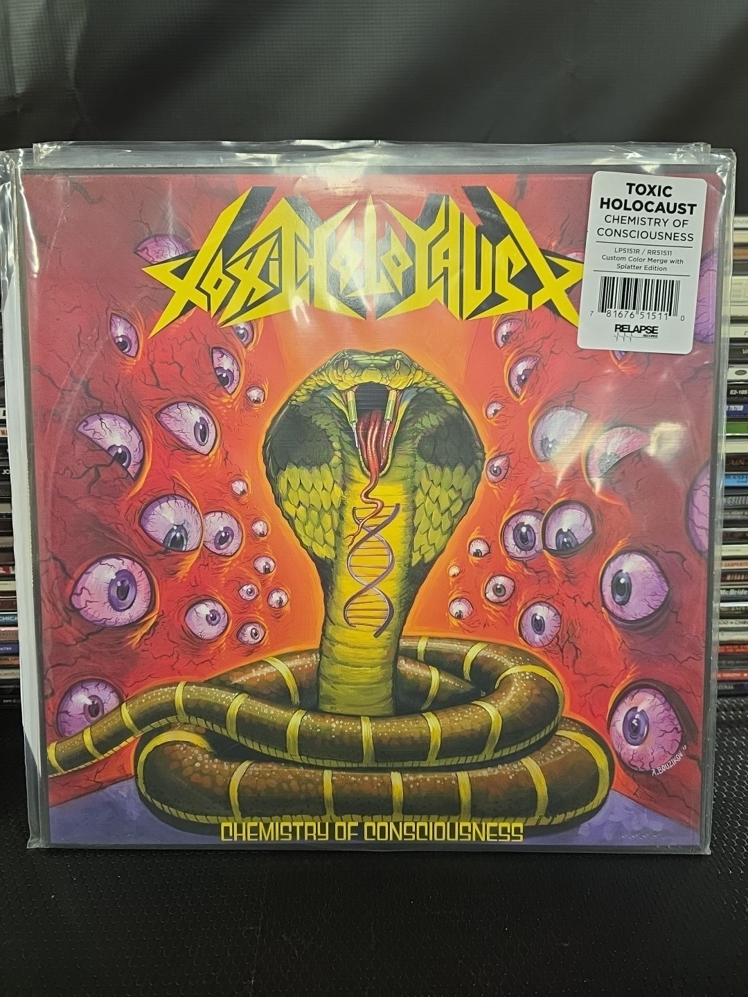 Chemistry of Consciousness by Toxic Holocaust (Record, 2023)